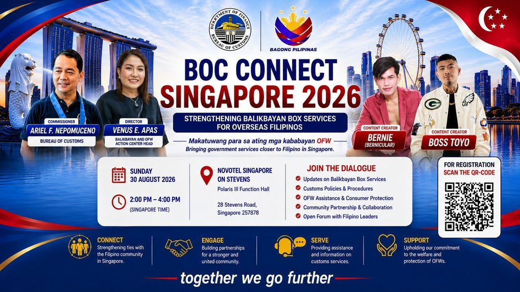The Philippines Bureau of Customs CONNECT 2026 Singapore